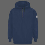 Men's Flame Resistant Quarter-Zip Hooded Sweatshirt